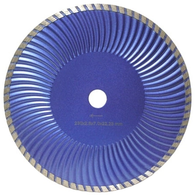 Диск турбо COBRA Standard Wave д.230*22,2 (2,8*7)мм | железобетон/dry DIAMASTER