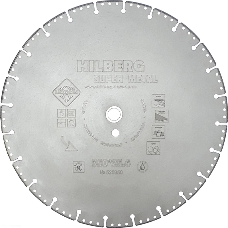 Диск алмазный HILBERG SUPER METALL 350 мм