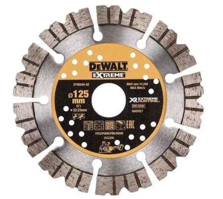Круг алмазный DEWALT (DT90294-QZ) Ф125х22мм