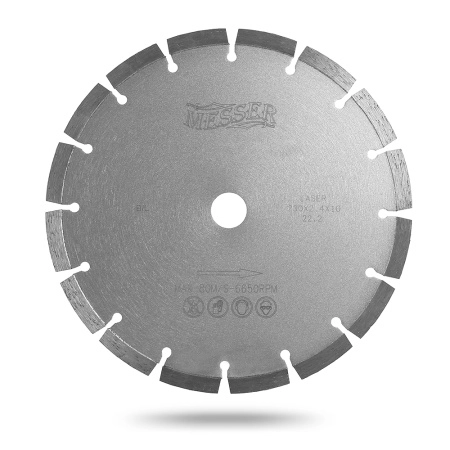 Диск сегментный для резки бетона B/L, сухой, 150D-2.4T-10W-12S-22.2