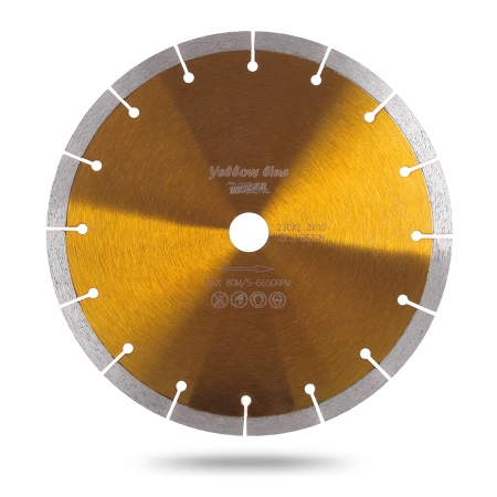 Диск сегментный для резки бетона YL, сухой, 125D-1.6T-10W-22.2