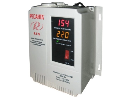фото стабилизатор напряжения серии lux ресанта асн-1000н/1-ц