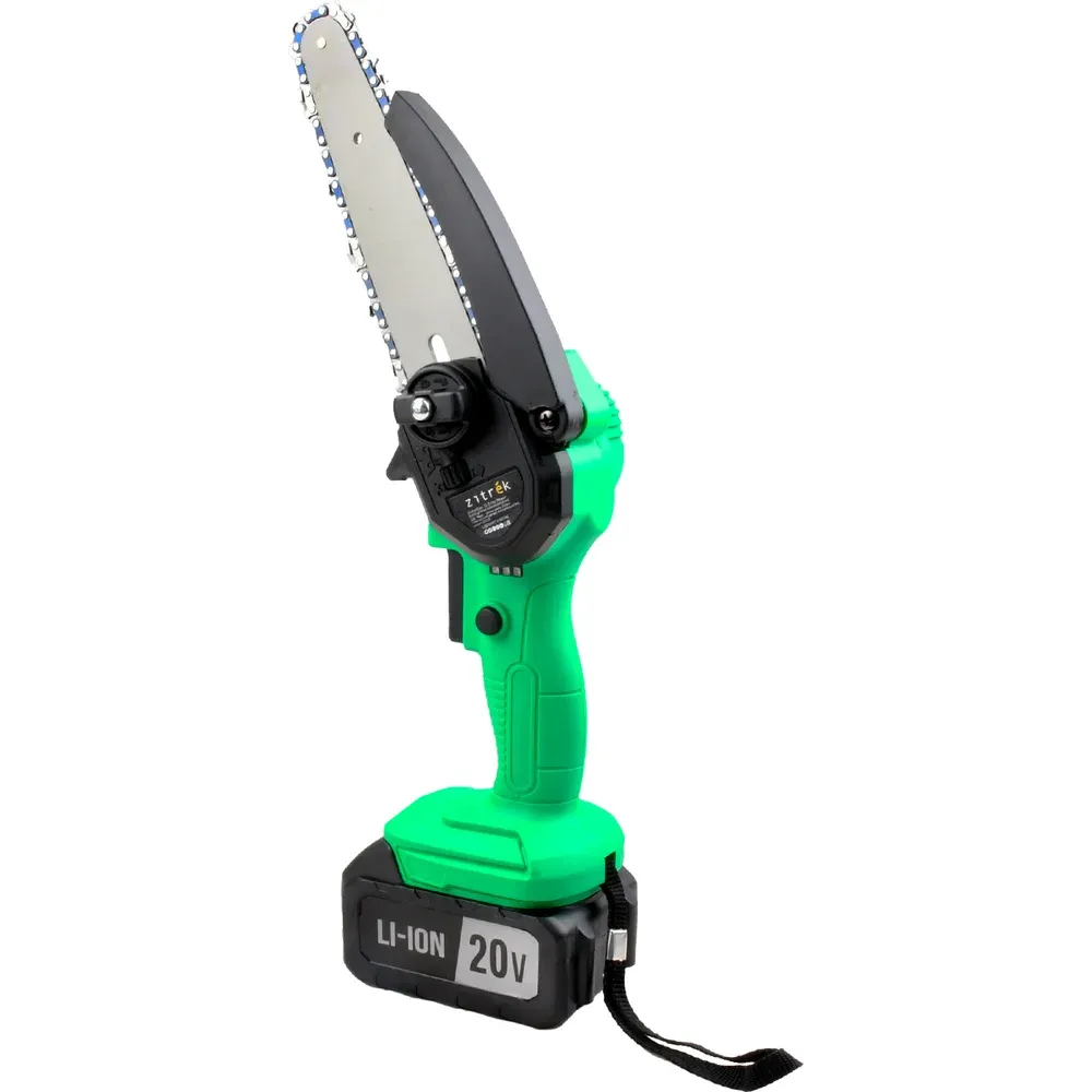 фото цепная аккумуляторная пила zitrek greensaw extra power