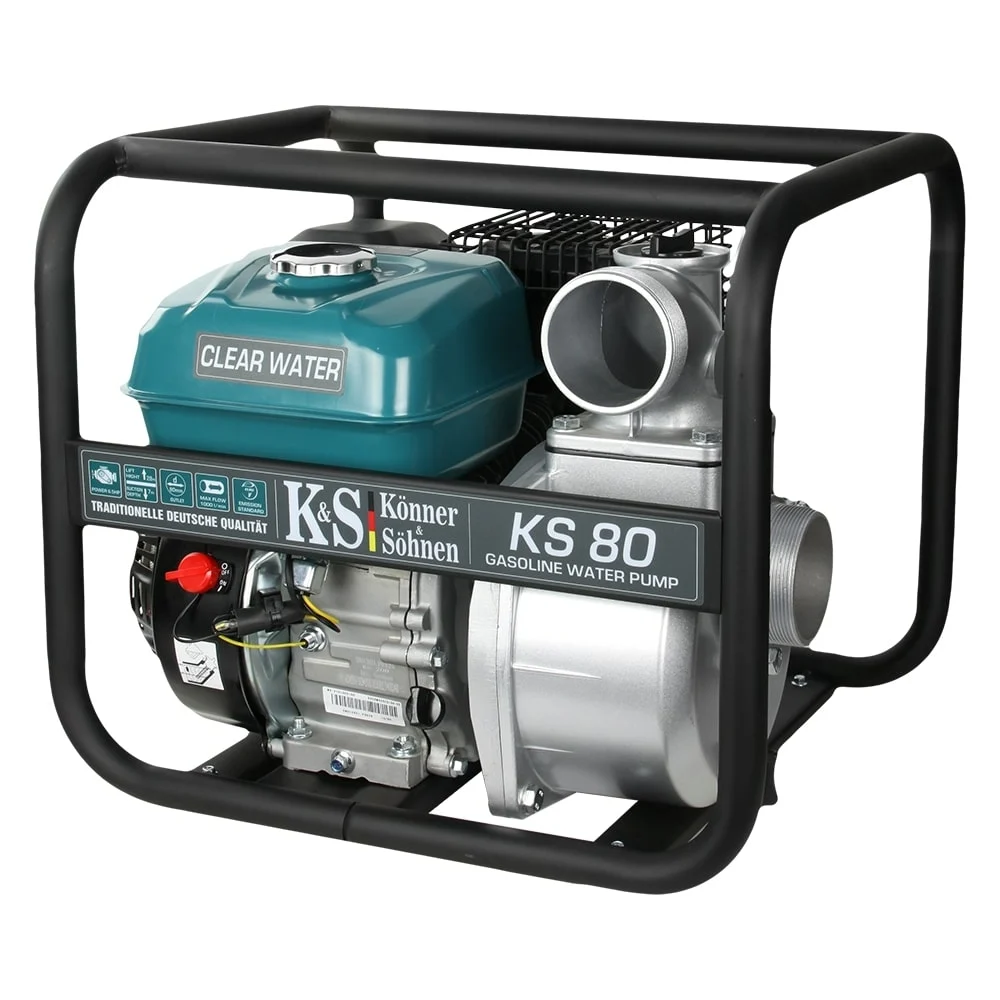 фото мотопомпа konner&sohnen ks 80