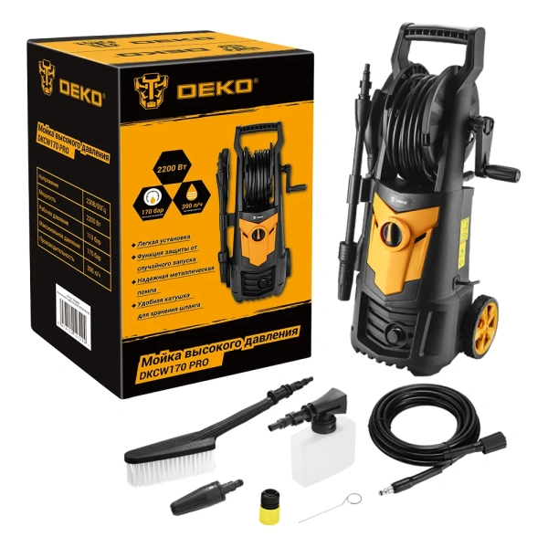 фото мойка высокого давления deko dkcw170 pro