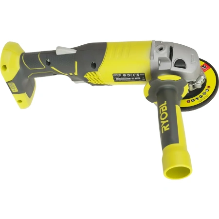 фото аккумуляторная болгарка (ушм) ryobi one+ r18ag-0